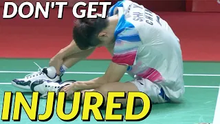 Shi Yuqi injury HOW TO AVOID IT