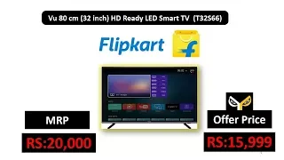 Vu 80 cm (32 inch) HD Ready LED Smart TV  (T32S66)