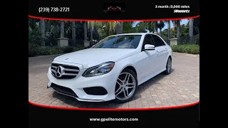 2014 Mercedes E350 FOR SALE