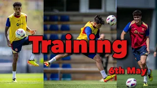 FC Barcelona Training 6th May: Pedri, Cubarsí, Vitor Roque, Yamal | Work For Real Sociedad Clash