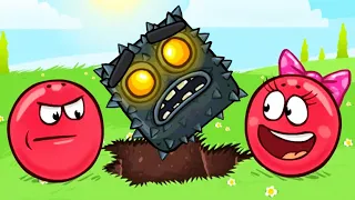 RED BALL 4 VOLUME 5 'INTO THE CAVES' Level 61-75 With Tomato Ball - Part 5 Gameplay Walkthrough HD