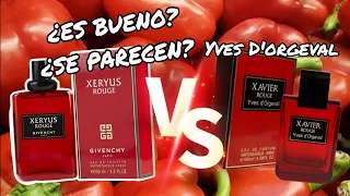 XAVIER ROUGE (Yves D´orgeval) vs XERYUS ROUGE (Givenchy) // Reseña y comparativa