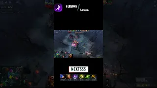 Shadow Fiend Arcane Blink + Riki Aghanims Shard