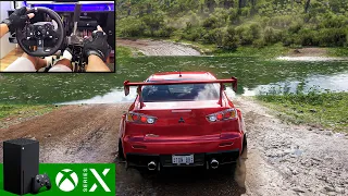Forza Horizon 5 (Xbox Series X) Gameplay Rally 760HP MITSUBISHI Lancer EVO X