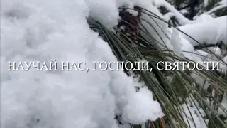 Научай нас, Господи, Святости! 🙏Христианский стих (читает автор Анна Юркин@)