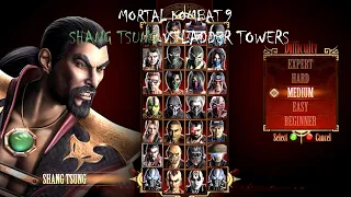 Mortal Kombat 9 (Komplete Edition) - Shang Tsung VS Ladder Tower