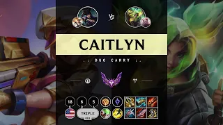 Caitlyn ADC vs Zeri - NA Master Patch 14.10