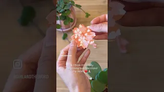 🌸DIY FLORAL POP UP CARD🌸