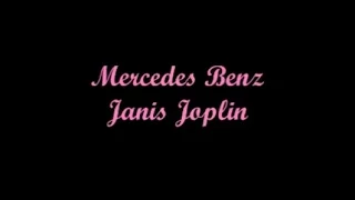 Mercedes Benz - Janis Joplin (Lyrics - Letra)