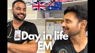 Real Shift of an Emergency Doctor | Resus, Meetings & Mentoring