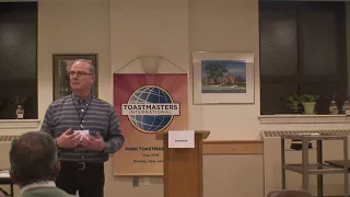 Responsibility : Donald Trapp's Back Pocket Speech @ Park Toastmasters on November 10, 2017