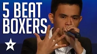 5 Amazing Beatboxers On Got Talent | Asia's Got Talent