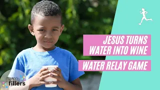 Kids Bible Games - Water Relay Race