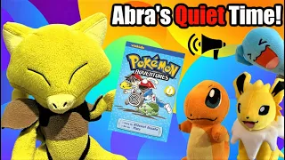 Abra's Quiet Time! - Pokemon Plush Pals