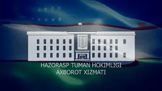 Ҳазорасп туман СЭО ва ЖСХ бўлими бошлиғи Рустамбой  Хўжамуротов иштирокидаги брифинг.