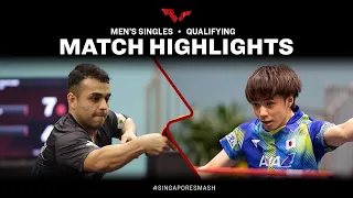 Amir Hossein Hodaei vs Yuto Kizukuri | MS Qual | Singapore Smash 2023