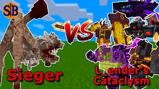 Sieger(Fungal Infection:Spore) vs L_ender's Cataclysm | Minecraft Mob Battle