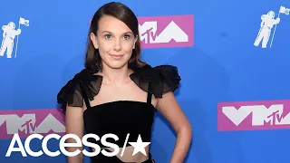 Millie Bobby Brown Rapped Cardi B's Part Of 'Girls Like You' On Stage With Maroon 5! | Access