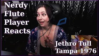 Nerdy Flute Player Reacts (and Analyzes) Jethro Tull Flute Solo Tampa Florida