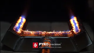 PYRO PRECISION「J201216」 Dual Ribbon Metal Fiber Burner MFB150-130-2-RB l PP Systems