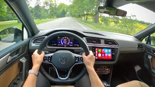 2022 Volkswagen Tiguan 2.0T SE R-Line Black (FWD) - POV First Impressions