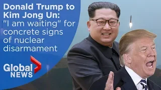 President Trump explains cancellation of North Korea summit