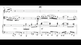 Nikolai Kapustin - Trio for Flute, Cello and Piano, Op. 86 (1998) [Score-Video]