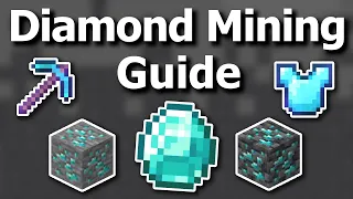 The Ultimate Minecraft 1.20 Diamond Mining Guide | How to Strip Mine, Cave, Diamond Fossils & More!