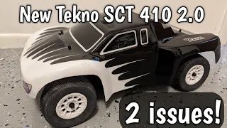 New Tekno SCT 410 2.0.  It has 2 small problems. #RC