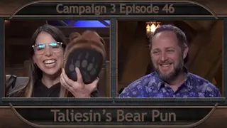 Critical Role Clip | Taliesin's Bear Pun | Campaign 3 Episode 46