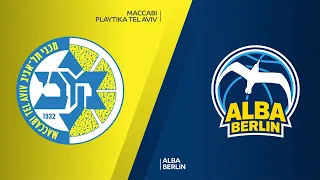 Maccabi Playtika Tel Aviv - ALBA Berlin  Highlights | Turkish Airlines EuroLeague, RS Round 1