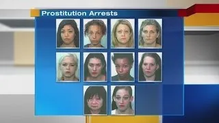 Police: 10 prostitutes, 1 pimp arrested in Ft. Wayne sting