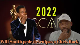 Olha oque  o ator Will Smith falo para Chris Rock nas redes sociais #wiilsmith #chrisrock #oscar2022