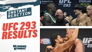 UFC 293 Results: Israel Adesanya vs. Sean Strickland | UFC 293 Reaction & Post-Fight Show | MK