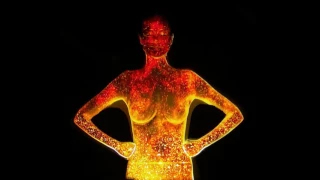 Heidi Klum Light Projection Body Suit - focused edit, AGT Oskar & Gaspar