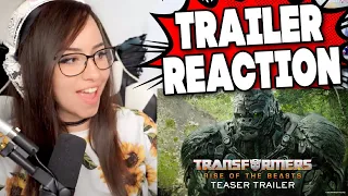 Transformers: Rise of the Beasts | Official Teaser Trailer REACTION !!!