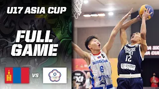 Mongolia v Chinese Taipei | Men Bronze Medal Match | Full Game | FIBA 3x3 U17 Asia Cup 2022