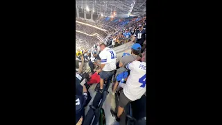 😳 FIGHTS broke out ALL OVER the stadium at the NFL game between the Cowboys and the Chargers!