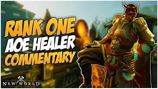 NEW WORLD WAR AOE HEALING COMMENTARY | New World MMORPG