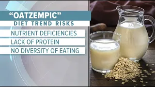 Oat-zempic drink trend goes viral on TikTok for weight loss claims