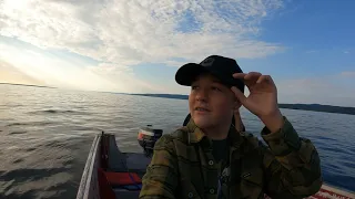 commercial fishing on lake Superior