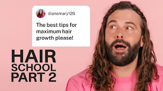 JVN Answers Your Hair Questions: Hair Growth, First Haircut, Hairline Acne... | Jonathan Van Ness