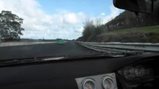 Drifting at Meremere Dragway New Zealand In Car Vid 8