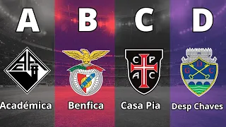 ABECEDÁRIO DOS CLUBES PORTUGUESES