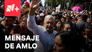 Mensaje de AMLO por los 4 años de su gobierno