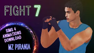 FIGHT 7 | Sims 4 Custom Animations | (Download)