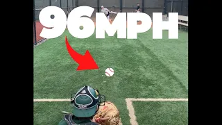 This Is What A 96 MPH Fastball Looks Like Up Close