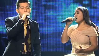 Jason Dy, Alisah Bonaobra in "Just Give Me A Reason" duet