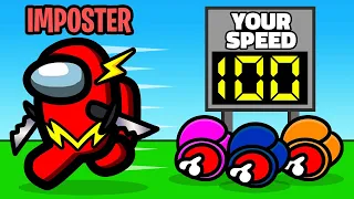 IMPOSTERS are 500% FASTER in Among Us Mini Game