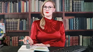 Library ASMR / Typing / Page Flipping / Stamping / Plastic Crinkles / Hand Movements